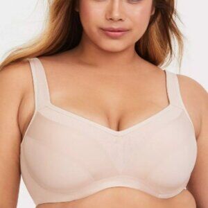 Torrid Mid‑Impact Underwire Sports Bra – Preworn, No Flaws 42H